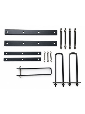 KIT DE FERRAGEM PARA MADEIRAMENTO VIGA 6/12 - 6/16 PRETO